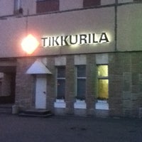 Photo taken at Tikkurila by Олеся Л. on 6/5/2012