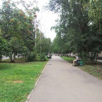 Photo taken at Сквер по ул. Пролетарской by Serezha G. on 8/15/2012