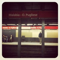 Photo taken at Estación Malabia - Osvaldo Pugliese [Línea B] by jaime a. on 9/4/2012