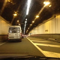 Photo taken at Reyerstunnel / Tunnel Reyers by Boris H. on 3/23/2012