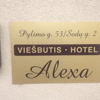 Photo taken at Alexa Old Town Hotel/Viesbutis by Александр И. on 8/26/2012