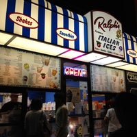 Photo taken at Ralph&amp;#39;s Famous Italian Ices by Rolf S. on 7/3/2012