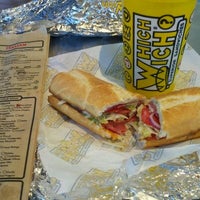 Photo taken at Which Wich? Superior Sandwiches by Hayla H. on 5/15/2012