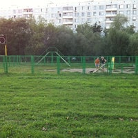 Photo taken at Площадка для выгула собак by TatyanA on 8/17/2011