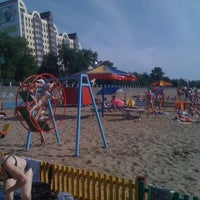 Photo taken at Детская площадка на пляже by Sсhumaсher Y. on 6/24/2012