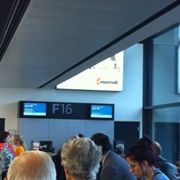 Photo taken at Gate F16 by Mauro de O. on 7/15/2012