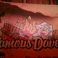 Photo taken at Famous Dave&amp;#39;s by Ashley L. on 8/6/2012