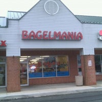Photo taken at Bagelmania by Tom P. on 4/16/2011