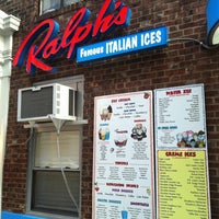 Photo taken at Ralph&amp;#39;s Famous Italian Ices by Richard J. on 7/14/2012