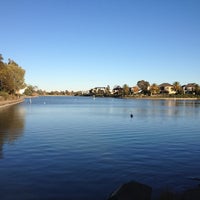 Photo taken at Mawson Lakes by Liza M. on 5/22/2012