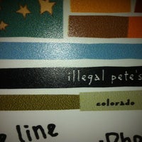 Photo prise au Illegal Pete&amp;#39;s par Tyleen S. le3/31/2012
