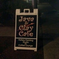 Photo taken at Java &amp;amp; Clay Cafe by Kate M. on 11/24/2011