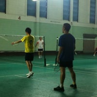Photo taken at Navasri Badminton Court by Akerath A. on 5/27/2012