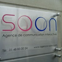 Photo taken at Agence SOON by Loïc U. on 11/8/2011
