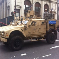 Photo taken at Veterans Day Parade by Dave M. on 11/11/2011