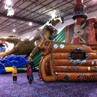 Photo taken at Jump!Zone - Niles by Amy M. on 11/11/2011