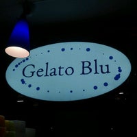 Photo taken at Gelato Blu by Niki M. on 1/30/2012