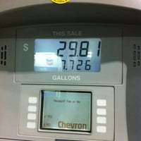 Photo taken at Chevron by Andrea B. on 11/18/2011