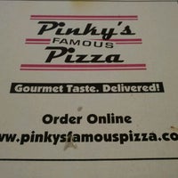 Photo taken at Pinky&amp;#39;s Famous Pizza by Richard B. on 4/14/2012