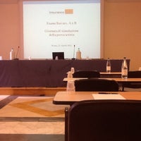 Photo taken at Centro Congressi Cavour by Salvatore I. on 4/21/2012