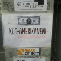 Photo taken at Occupy Amsterdam by CW B. on 11/5/2011