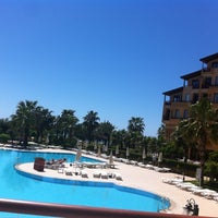 Photo taken at Bella Hotel by Deniz K. on 4/16/2012