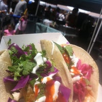 Photo taken at Choncho&amp;#39;s Tacos @ Brooklyn Flea by Christen D. on 6/25/2011