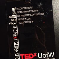 Photo taken at TEDxUofW by Alex D. on 4/21/2012