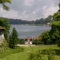Photo taken at Rumah Makan Bedugul Lake View by Muhammad Y. on 10/25/2011