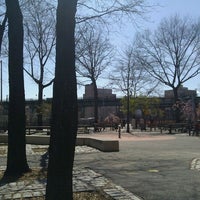 Photo taken at LaGuardia Playground by Miguel B. on 4/17/2011