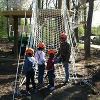 Photo taken at Ohiopyle Zip-line Adventure Course by Kate M. on 4/27/2012