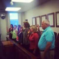 Photo taken at Bartholomew County Courthouse by Rick S. on 8/6/2012