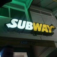 Photo taken at Subway by Heyder M. on 1/4/2012