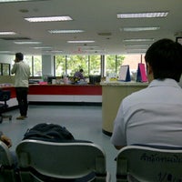 Photo taken at สำนักงานอธิการบดี by Tae P. on 1/13/2012