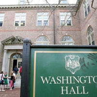 Photo taken at Washington Hall by William &amp;amp; Mary on 12/21/2011