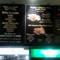 Photo taken at Wingstop by Grisel D. on 9/28/2011