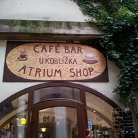 Photo taken at Café bar U Koblížka - ATRIUM shop by Jana D. on 7/8/2012