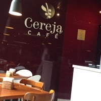 Photo taken at Cereja Café by Viviane P. on 7/24/2012