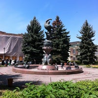 Photo taken at Памятник В. И. Ленину by Ксения Д. on 4/18/2012