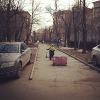Photo taken at Двор на ул. Панфилова by Alexandra B. on 4/14/2012