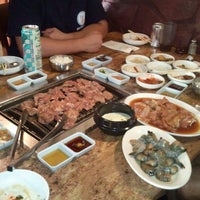 Photo taken at Tahoe Galbi Korean Restaurant by Oliver C. on 7/8/2011