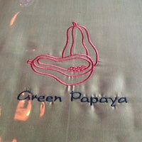 Photo taken at Green Papaya by Laura L. on 4/5/2012
