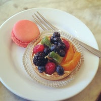 Photo taken at Margo Patisserie Cafe by Emily G. on 4/2/2012