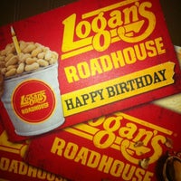 Photo taken at Logan&amp;#39;s Roadhouse by Chris A. on 2/12/2012