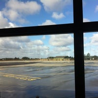 Photo taken at Midtjyllands Airport (KRP) by Andy K. on 3/8/2012