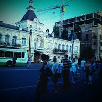 Photo taken at Остановка &amp;quot;Ворошиловский&amp;quot; by Pole C. on 6/29/2012