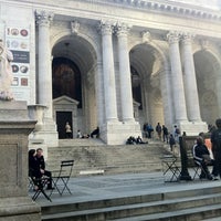 Photo taken at New York Public Library - Stephen A. Schwarzman Building Celeste Bartos Forum by Nadine M. on 3/11/2012