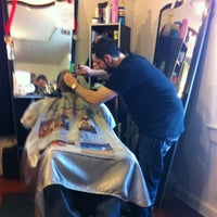 Photo taken at Broad Ripple Barber Shop by Adam Z. on 7/31/2012