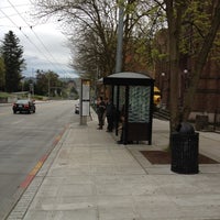 Photo taken at Metro Bus Stop (10912) - 15th &amp;amp; 43rd (Southbound) by Jeroen V. on 4/24/2012