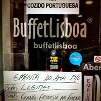 Снимок сделан в BuffetLisboa пользователем Hugo P. 4/20/2012